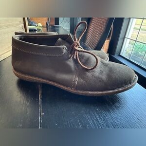 Brown Suede leather Shoes